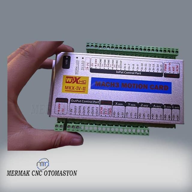 3 Eksen Usb Mach3 Kontrol Kartı 2000 Khz