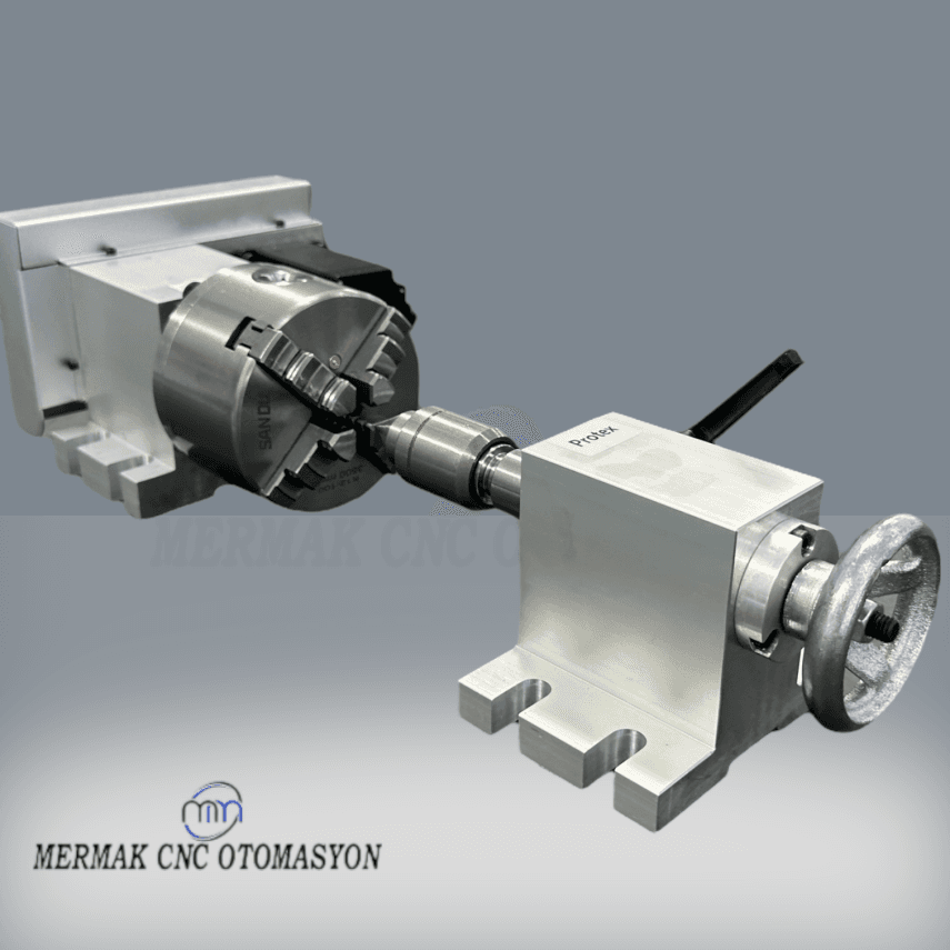 4 Eksen Divizör (Döner Eksen) Set