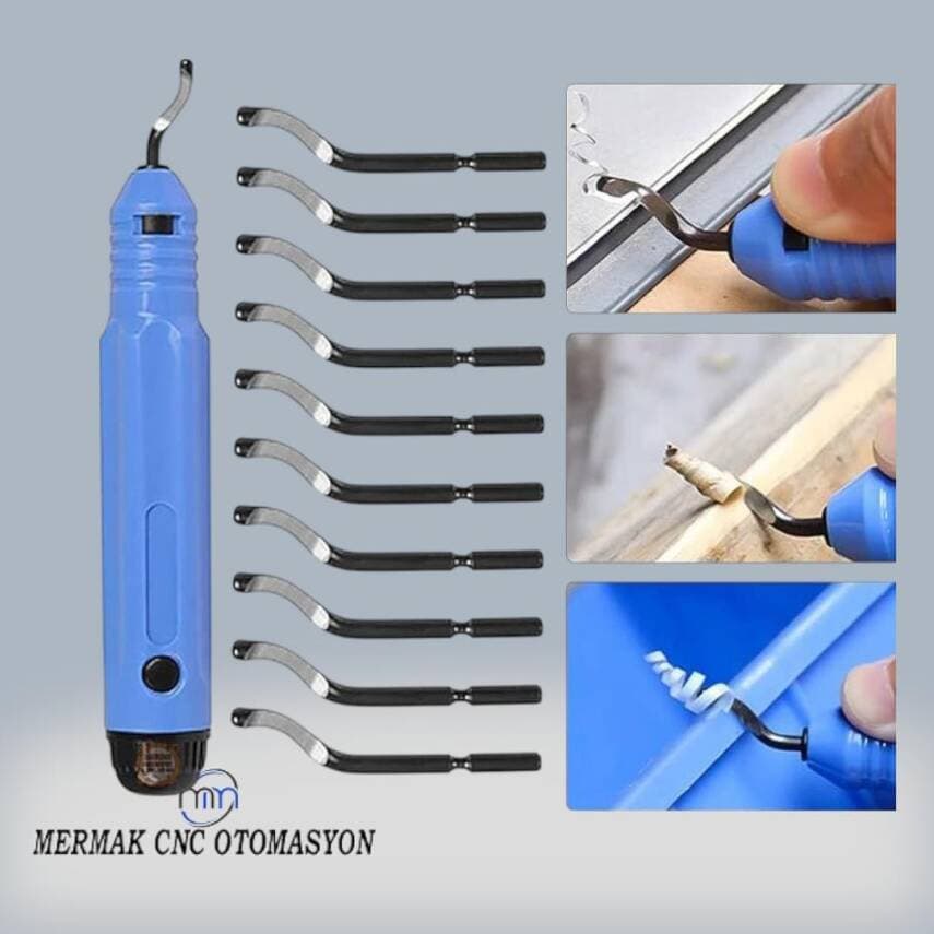 Çapak Alma Raspa Seti + 10 Adet Yedek Uç Hediye