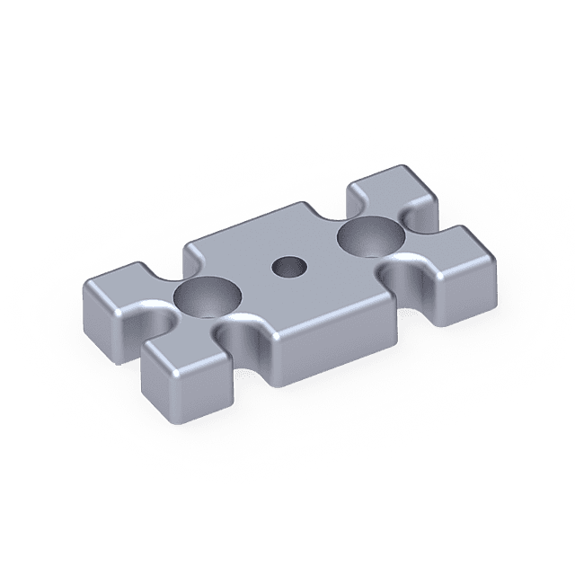 Pabuç Bağlantı Parçası 45X90 M16
