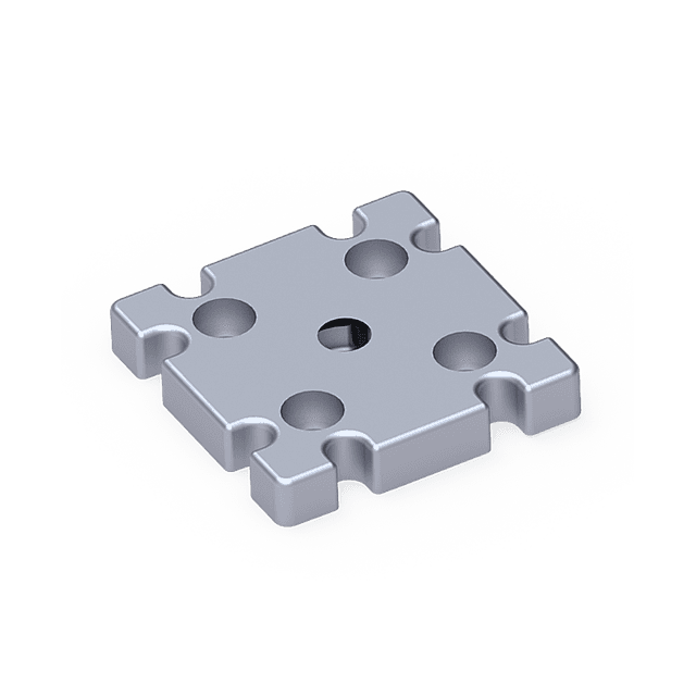 Pabuç Bağlantı Parçası 60X60 M10