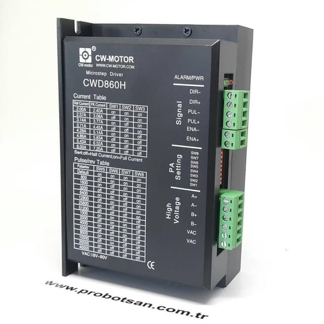 Step Motor Sürücü Cwd860h