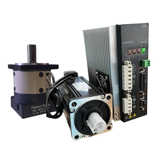1 Kw Servo Motor ve Planet Redüktör Seti Konbini