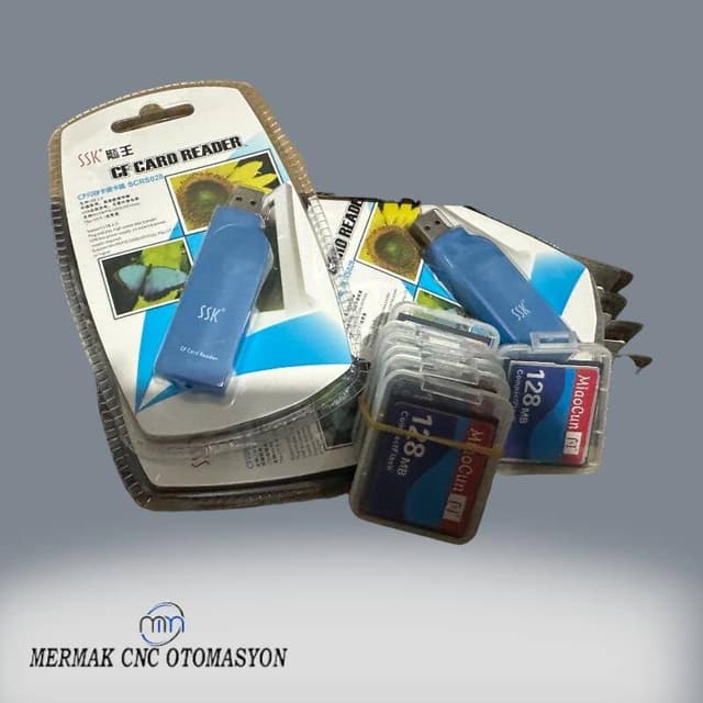 3 Parçalı Takım BLKE CF Kart + CF Adaptör + Kart Okuyucu (Kompakt Flash Kart)